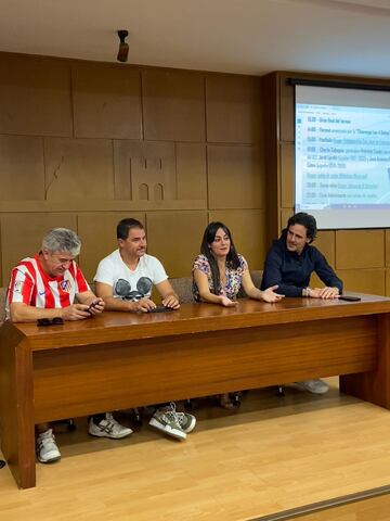 De izquierda a derecha: Nino Pérez, Jordi Lardín y José Antonio García Calvo. 