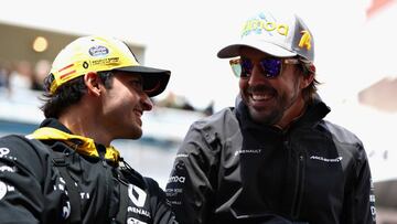 Alonso a Sainz: "Es uno de los grandes equipos de la historia"