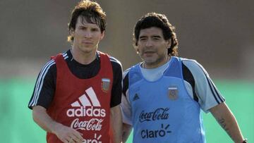 Maradona: "Creo que Messi le va a decir 'no' a Bauza, no volverá"