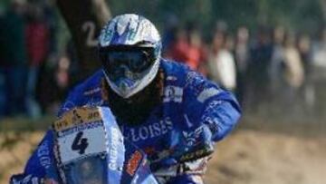 <b>LÍDER</b>. El piloto español ya lidera el raid más duro del mundo.