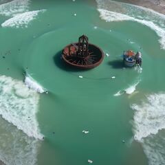 Así funciona la ola artificial de Mad Max