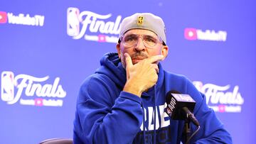 While banter between teams is not new in the NBA Finals, there was one comment from the Mavericks coach that caused a stir in Boston. He says it isn’t so.