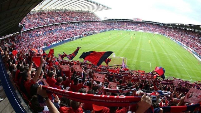 La ampliación de El Sadar, en el aire