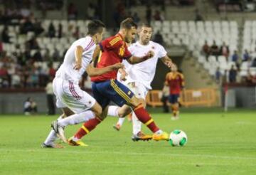 Jesé con la Selección Sub-21.
