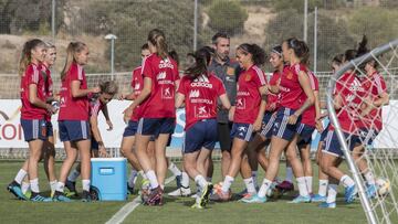 27/08/19 FUTBOL FEMENINO
SELECCION ESPAÑOLA ESPAÑA ENTRENAMIENTO
JORGE VILDA Y GRUPO