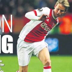 De Jong, un futuro Busquets en las portadas de Barcelona