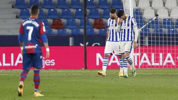 La Real perdió contra el Levante.
