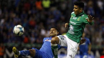 Le&oacute;n &ndash; Cruz Azul (2-0): resumen del partido y goles