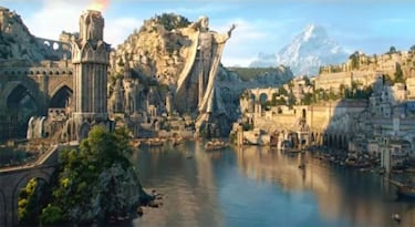 This is what Númenor will be like in The Rings of Power, Tolkien's Atlantis that confronted and imprisoned Sauron