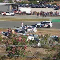 El Safety Car de MotoGP se estampa al acabar el warm up