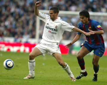 Michael Owen made his debut for Liverpool at 17, scoring a goal against Wimbledon. In 2001 he won the Ballon D'Or after winning 5 titles with Liverpool. In 2004, he signed for Real Madrid for 12 million euros, and played one season with the club.