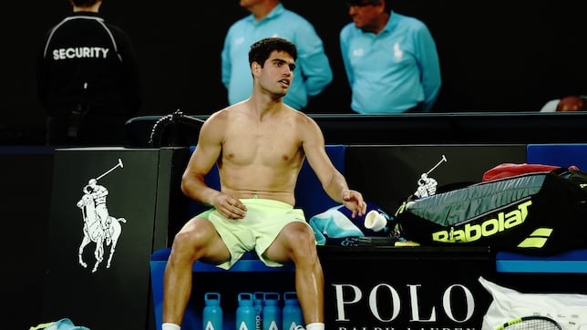 Becker define a Alcaraz como “chico inteligente” por pedir el tiempo muerto médico