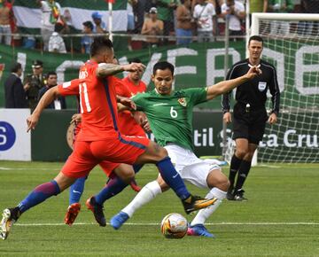 Bolivia vs. Chile, en imágenes