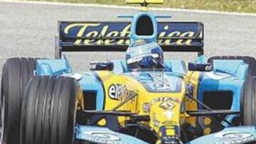 <b>COMO UN RELOJ. </b>Montagny sacó partido al R25 y rodó noventa y tres vueltas en Jerez.