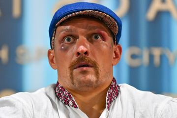 Oleksandr Usyk of Ukraine 