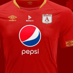América de Cali y su camiseta Umbro para esta temporada