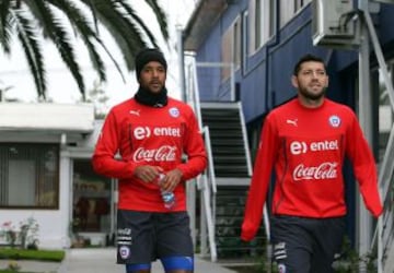 La Roja retomó las prácticas en Juan Pinto Durán.