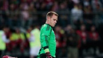 Marc-Andre Ter Stegen en un partido con la selecci&oacute;n alemana.