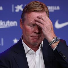El primer contratiempo de Koeman