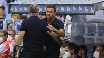 Xabi Alonso en la &uacute;ltima cita en Zaragoza.