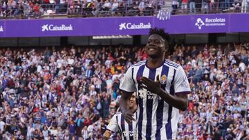 26/10/19 PARTIDO PRIMERA DIVISION
 REAL VALLADOLID - EIBAR
 GOL 2-0 SALISU ALEGRIA 
 PUBLICADA 29/10/19 NA MA16 1COL
 PUBLICADA 31/10/19 NA MA25 1COL