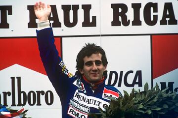 Alain Prost.