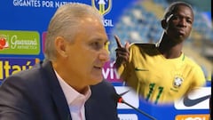 Las 3 razones por las que Vinicius va convocado con Brasil con 18 años: así las explicó Tité