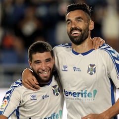 Enric y Shashoua: sonrisas y lágrimas ante el Mirandés