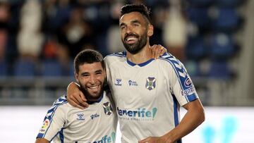 Enric y Shashoua: sonrisas y lágrimas ante el Mirandés