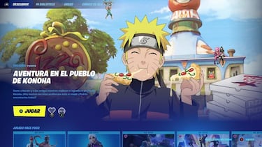 Fortnite x Naruto: cómo jugar al mapa de Konoha