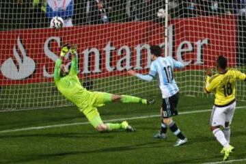 Las mejores imágenes de Argentina en la Copa América.