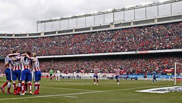 El Atl¨¦tico cree porque ya logr¨® lo imposible: el 4-0 al Real Madrid