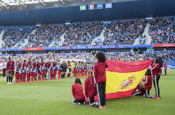 España-Sudáfrica en imágenes