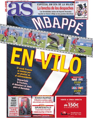 Las portadas de AS de marzo