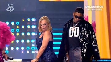 El viral intento de perreo de Belén Esteban a Myke Towers que lo dejó muerto de vergüenza