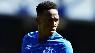 Yerry Mina, defensa colombiano en Everton