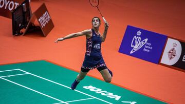 Carolina Marín, en Barcelona.