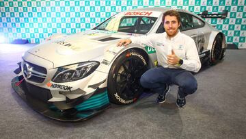 Dani Juncadella con el Mercedes del DTM.