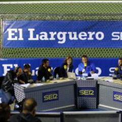 Las imágenes de 'El Larguero' en Butarque