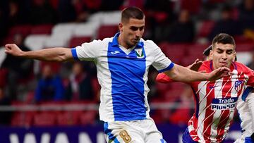 Gabriel Pires con el Leganés.