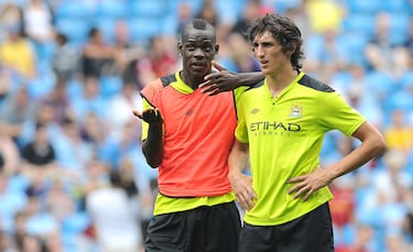 En la temporada 2012-13 el de Mojkovac fichó por el conjunto italiano tras defender la camiseta del Manchester City. Allí jugó durante tres temporadas disputando más de cien partidos. Tras estos tres años, el 20 de julio de 2015 fichó por el Atlético de Madrid.