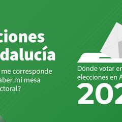 Dónde votar en las elecciones en Andalucía | ¿Qué colegio me toca y cómo saber mi mesa electoral?