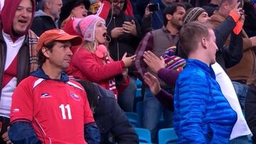 0-3 perdiendo, en el 96' y un penalti que va a dar que hablar: en la grada se quedaron en shock