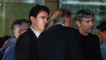 Aitor Karanka y Miguel Ángel España.
