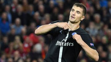 Thomas Meunier, jugador del PSG