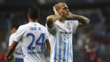 El Málaga cabalga al son de los goles de Sandro