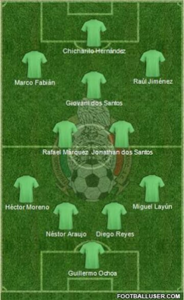 Todos los once iniciales de Juan Carlos Osorio