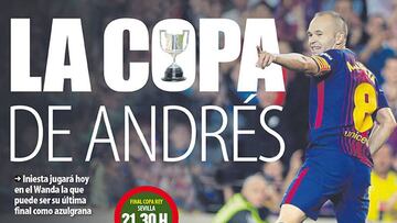 Las portadas del Barcelona, volcadas en la Copa