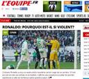 L'Equipe: "¿Por qué Cristiano Ronaldo es tan violento?"