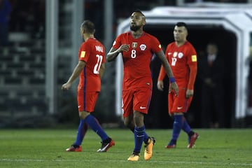 Chile - Paraguay, en imágenes